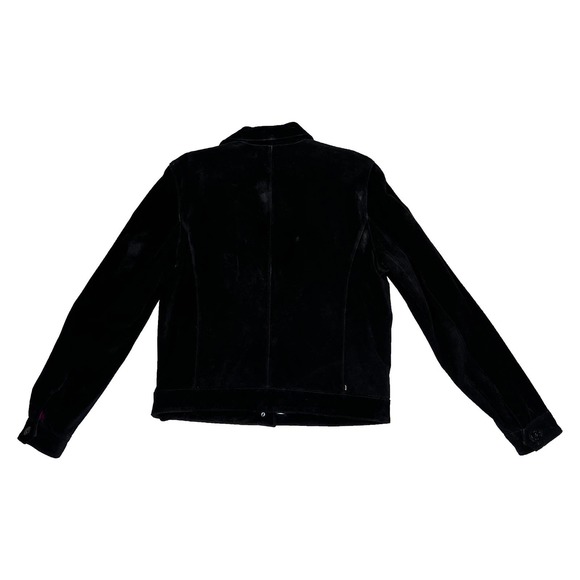Tommy Hilfiger Black Suede Leather Jacket - Picture 9 of 13